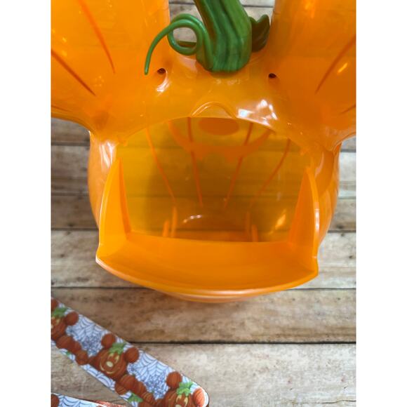 Disney World Mickey Mouse Balloon Pumpkin Popcorn Bucket Halloween DISNEY PARKS - Picture 10 of 12